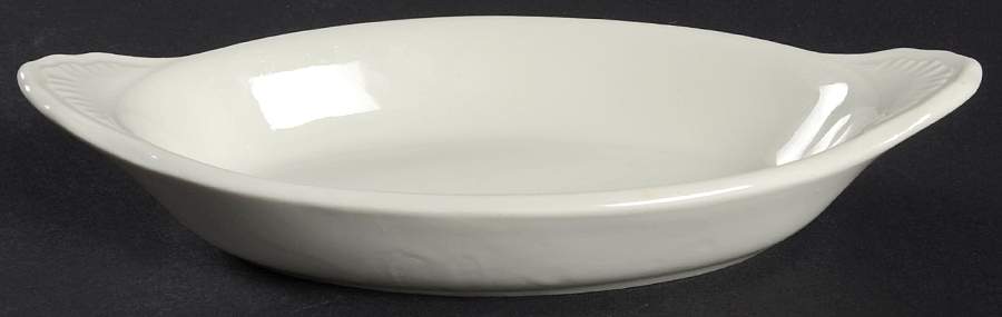 White 7" Augratin by Hall-1