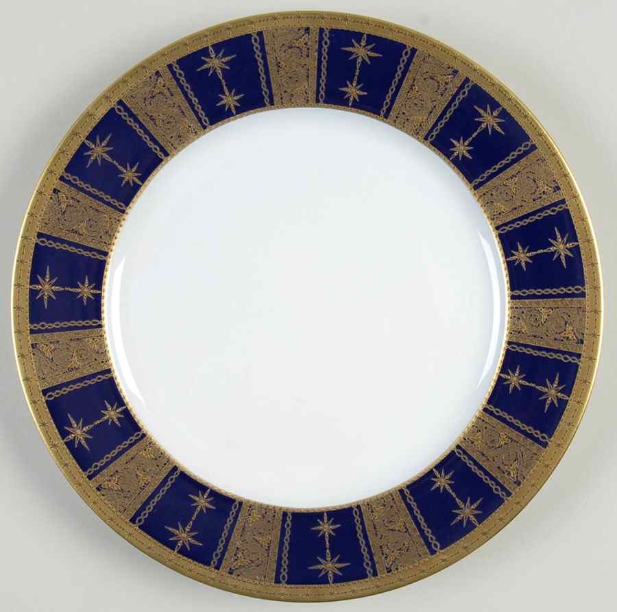 Botticelli Bleu de Four (Blue) Dessert/Pie Plate by Haviland-1