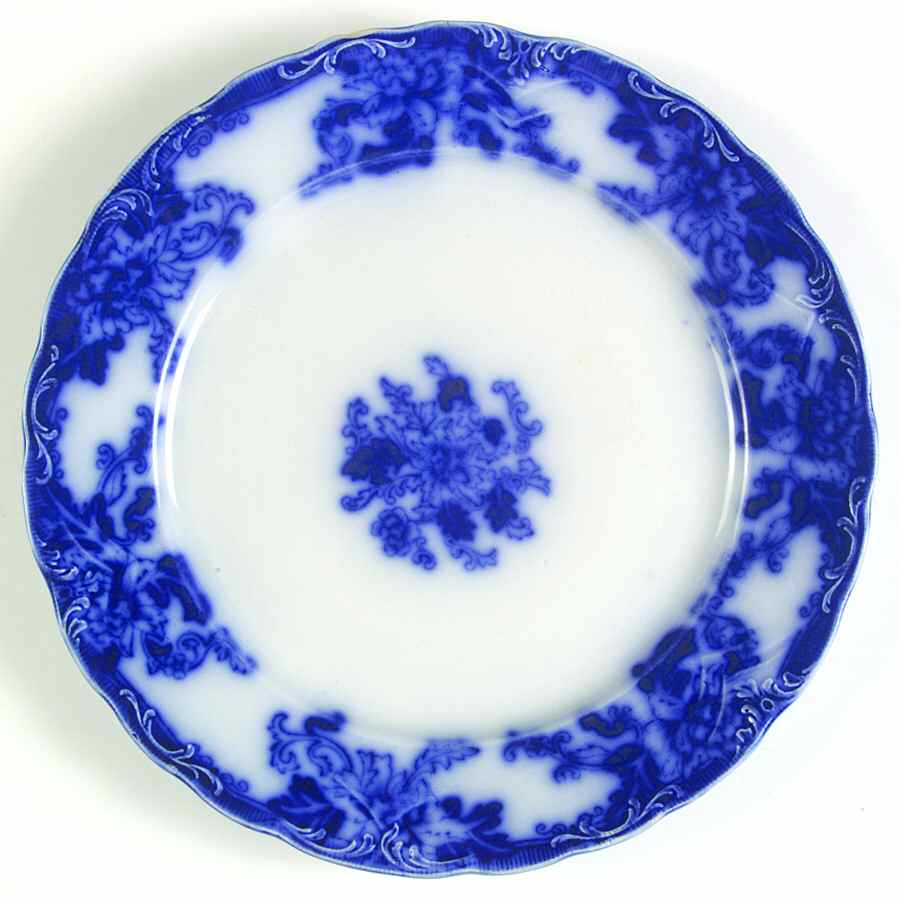 Floral Dinner Plate by Thomas Hughes & Sons-1