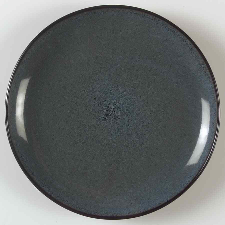 Rave Sky Blue (Round) Salad/Dessert Plate by Home Trends-1
