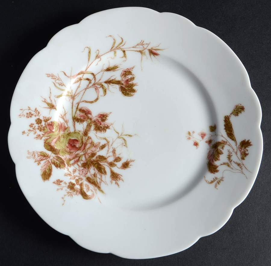 Schleiger 77-16 Luncheon Plate by Haviland-1