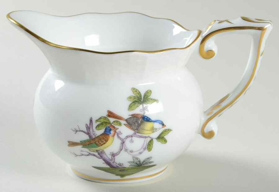 Rothschild Bird (Pastel Colors) Mini Creamer by Herend-1