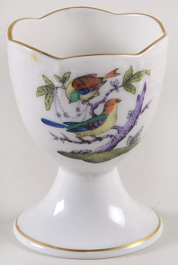 Rothschild Bird (Pastel Colors) Single Egg Cup by Herend-1