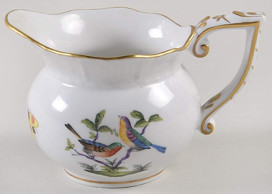 Rothschild Bird (Pastel Colors) Mini Creamer by Herend-1