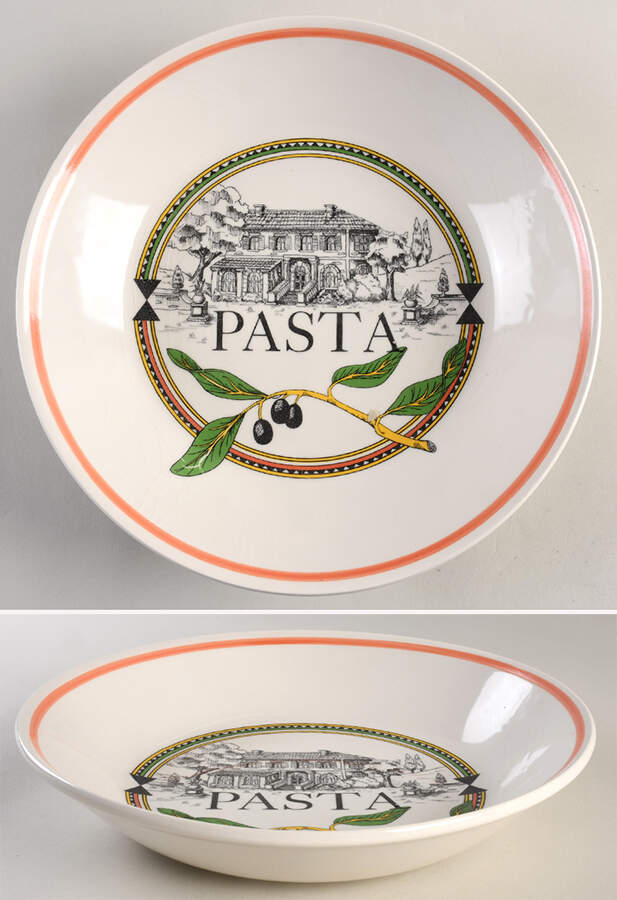 HIM20 11" Pasta Serving Bowl by Himark-1