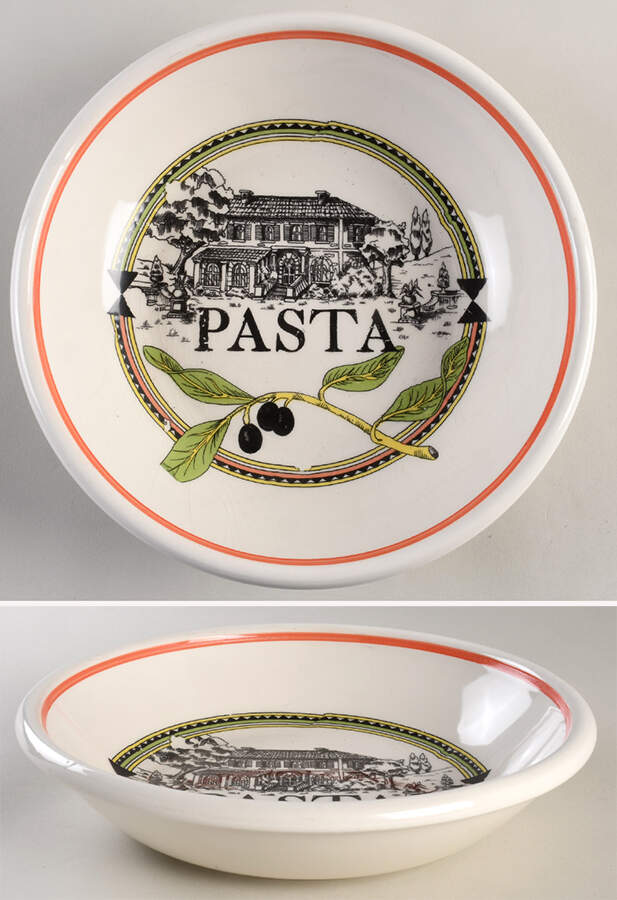HIM20 11" Pasta Serving Bowl by Himark-1