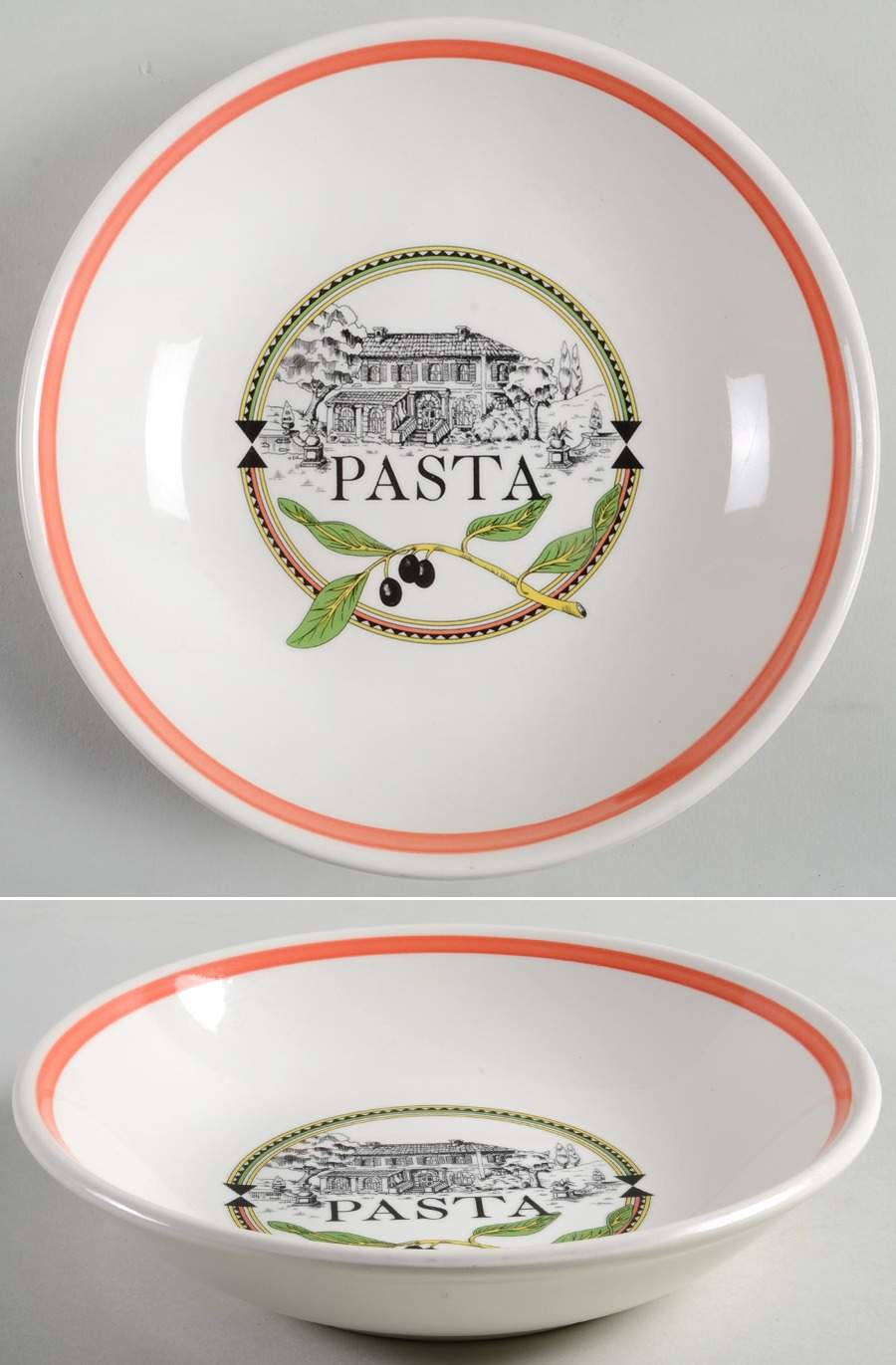 HIM20 8" Individual Pasta Bowl by Himark-1