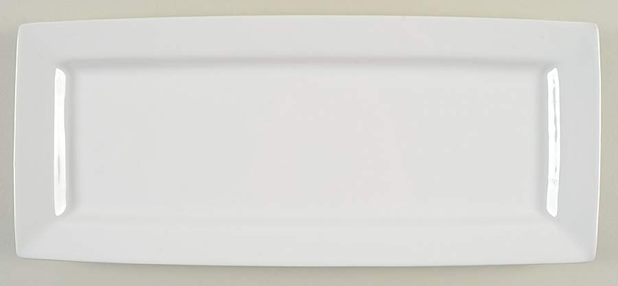 Canopy White (Square) 15" Bread Tray by Home Trends-1