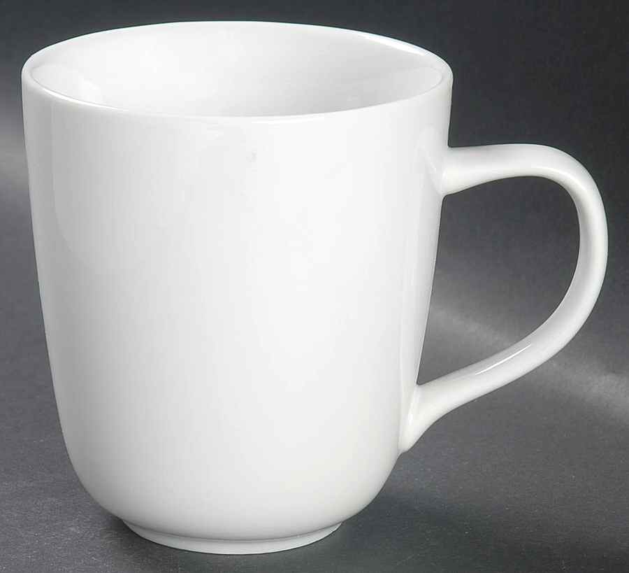 Canopy White (Round) Mug by Home Trends-1