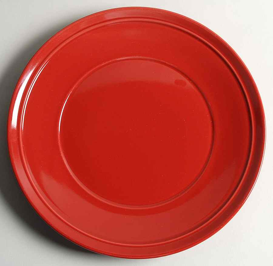 Canopy Cranberry (Round) Dinner Plate by Home Trends-1