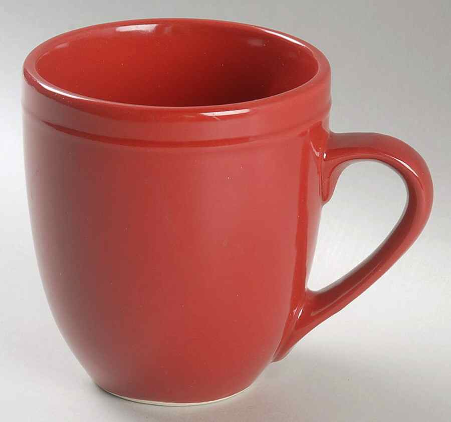 Canopy Cranberry (Round) Mug by Home Trends-1