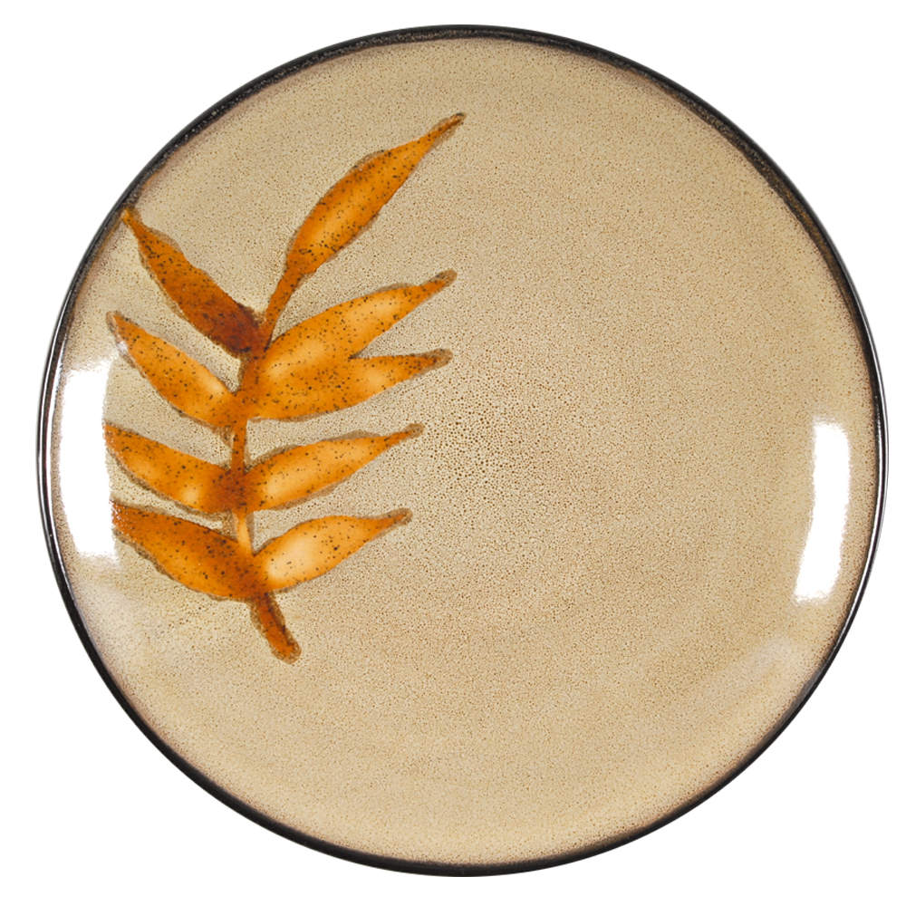 Island Leaf Salad/Dessert Plate by Home Trends-1