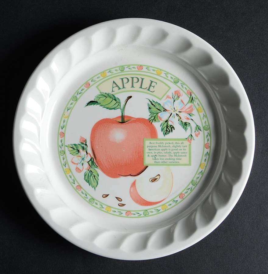 Golden Pie Collection Salad Plate by Himark-1