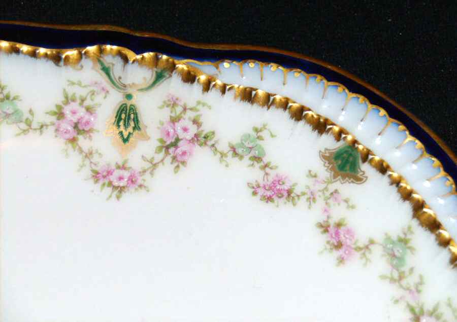 H3692 Handled Cake Plate by Haviland-1