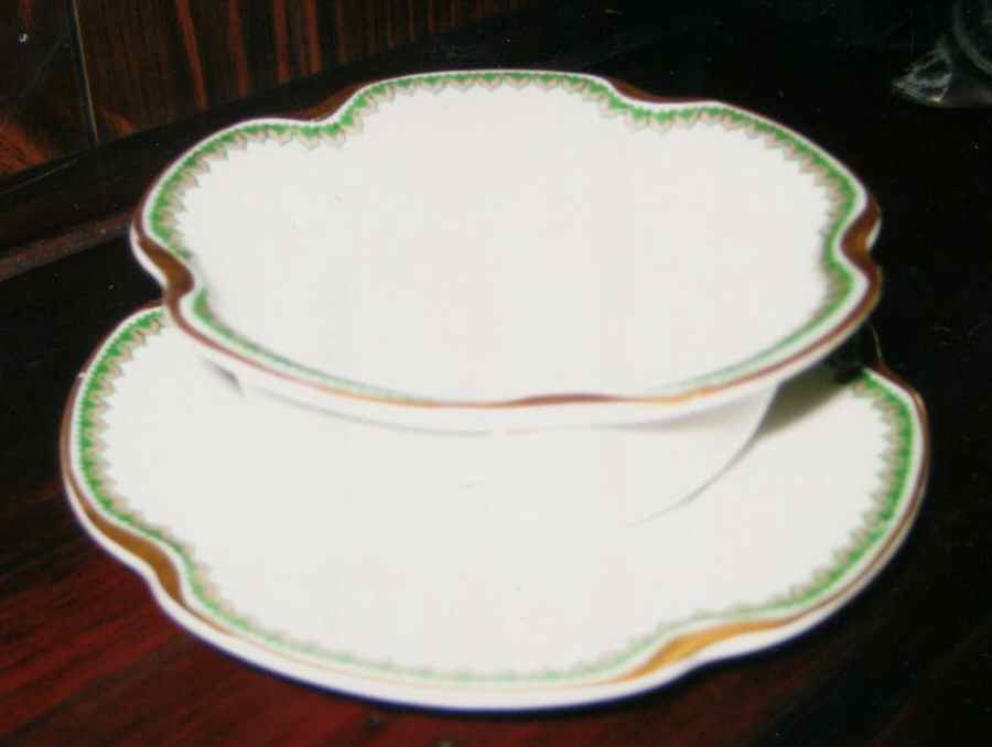 H3696 Ramekin & Saucer Set by Haviland-1