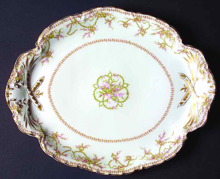 Schleiger 718-3 10" Sandwich Tray by Haviland-1