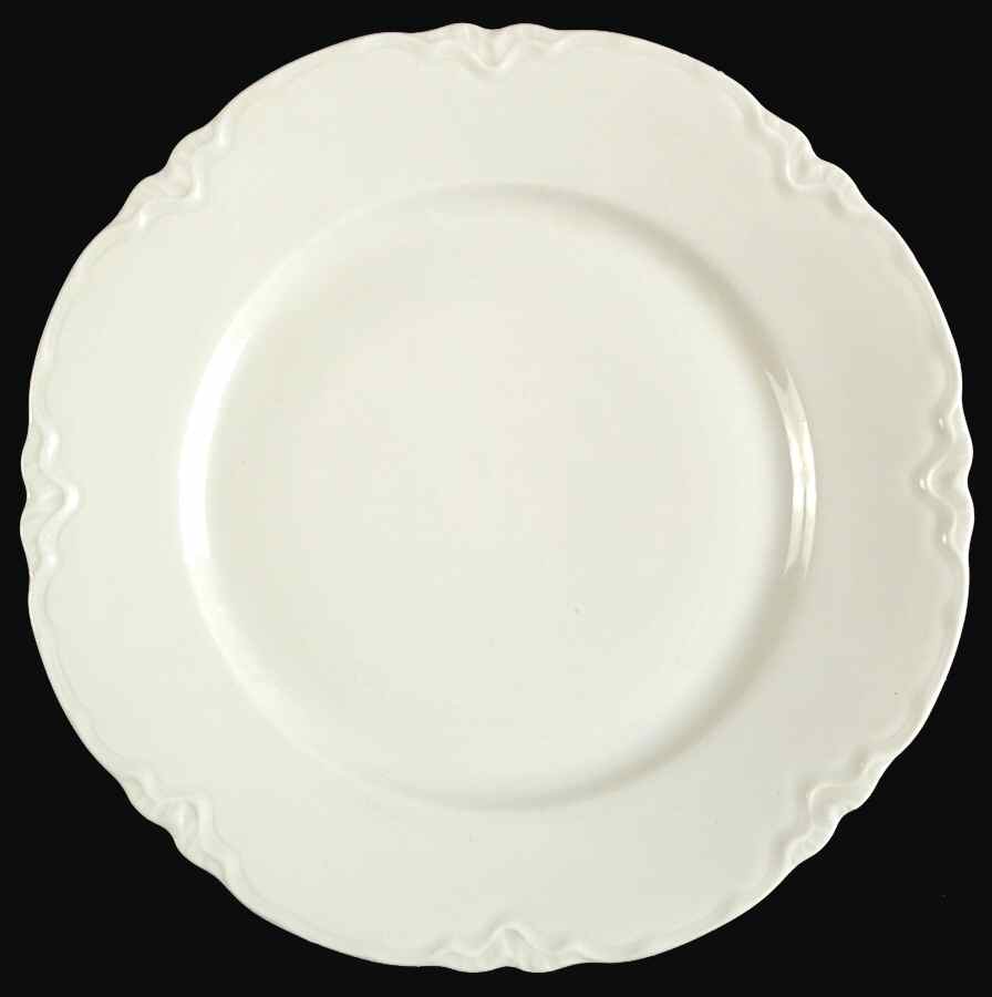 Racine (Cream) Dinner Plate by Hutschenreuther-1