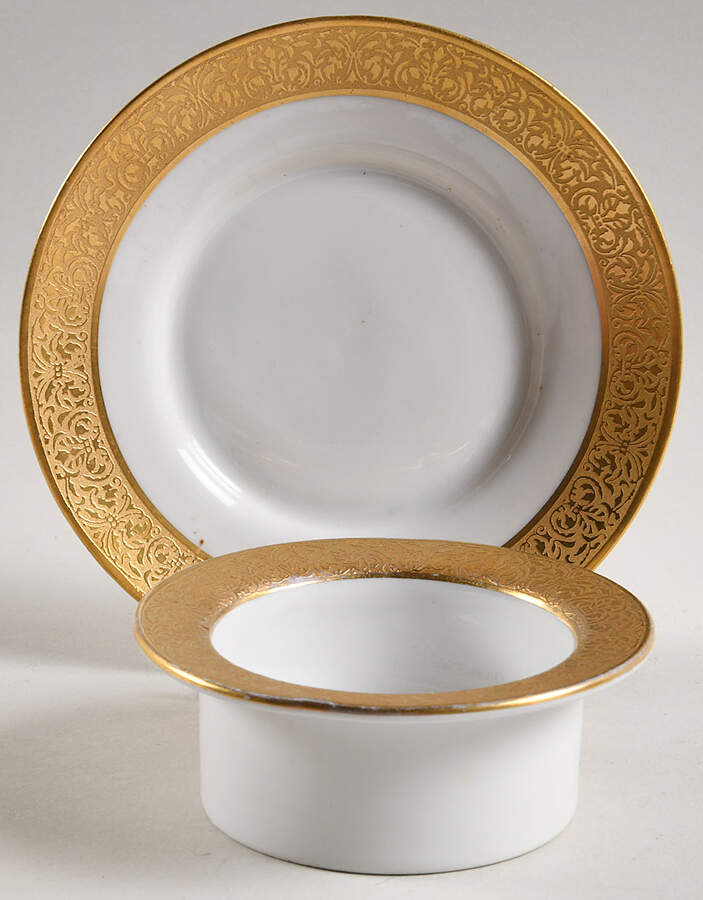 HUT1779 Ramekin & Saucer Set by Hutschenreuther-1