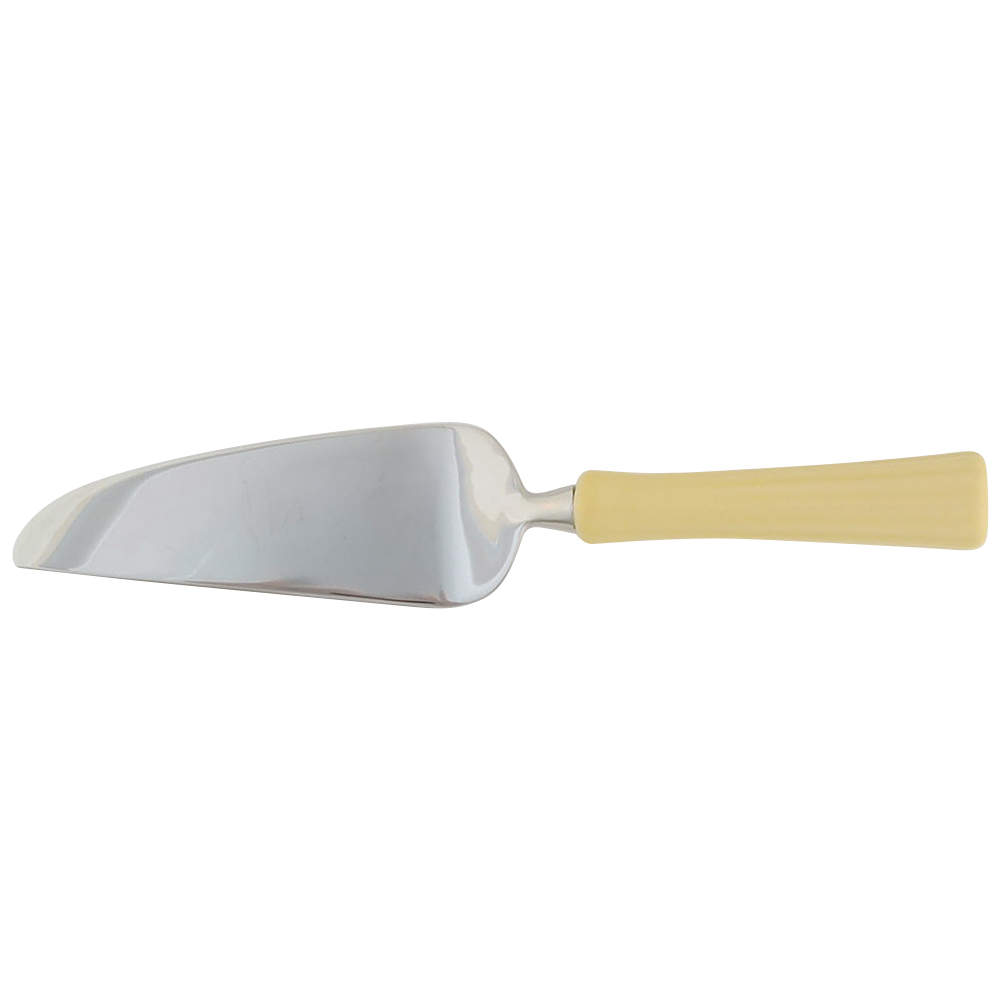Fiesta Ivory (Intro 2008) Pie & Cake Server with Stainless Blade by Homer Laughlin -1