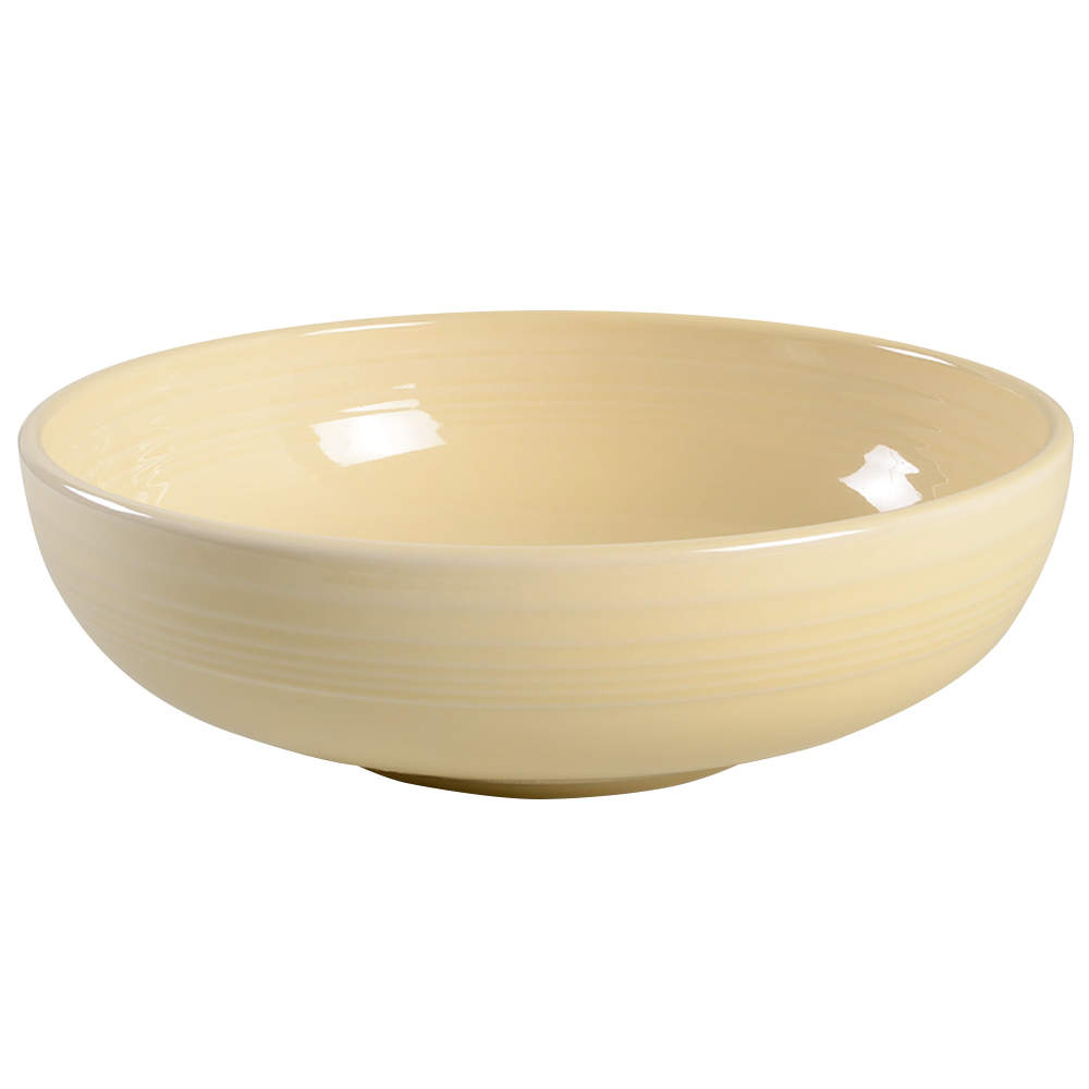 Fiesta Ivory (Intro 2008) 10" Bistro Bowl by Homer Laughlin -1