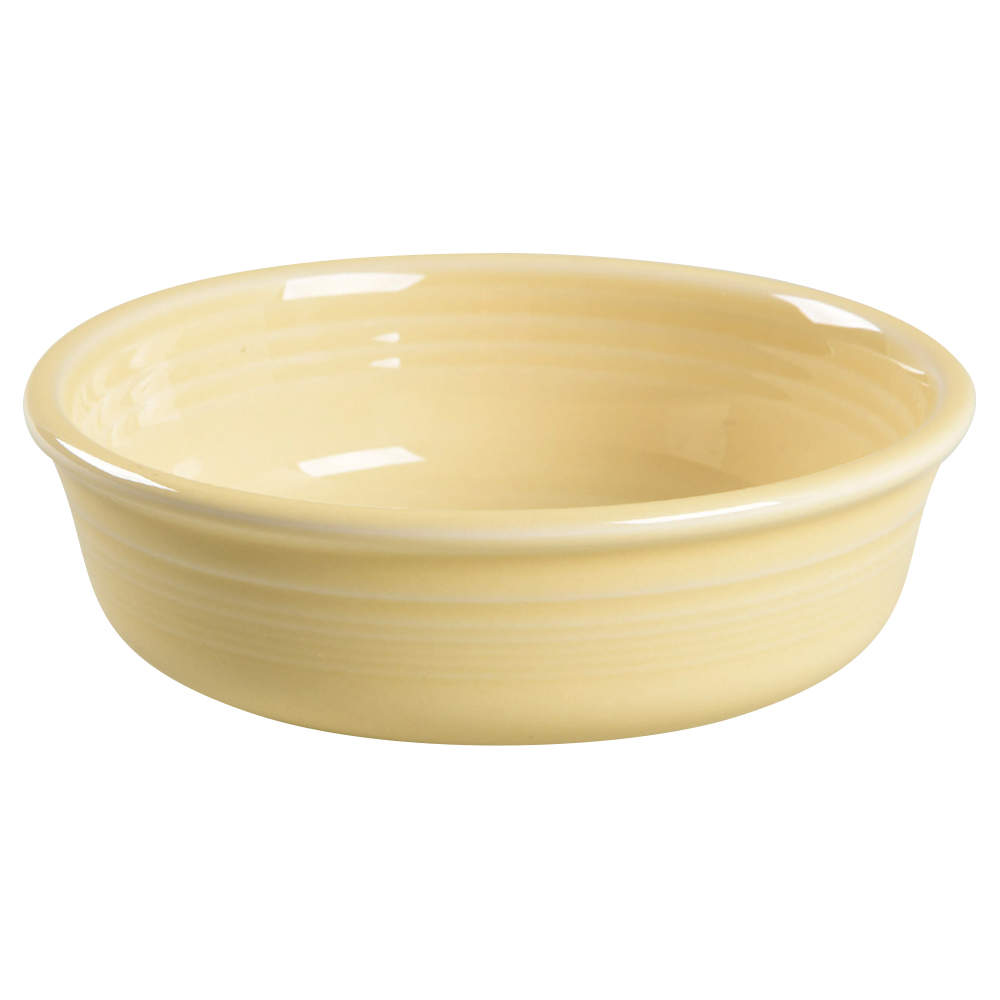 Fiesta Ivory (Intro 2008) Coupe Cereal Bowl by Homer Laughlin -1
