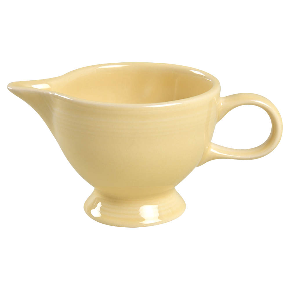 Fiesta Ivory (Intro 2008) Individual Creamer by Homer Laughlin -1
