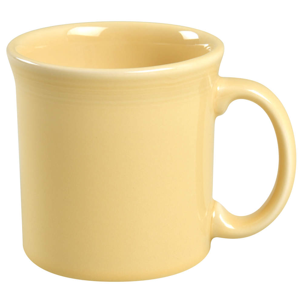 Fiesta Ivory (Intro 2008) 12 Oz Java Mug by Homer Laughlin -1