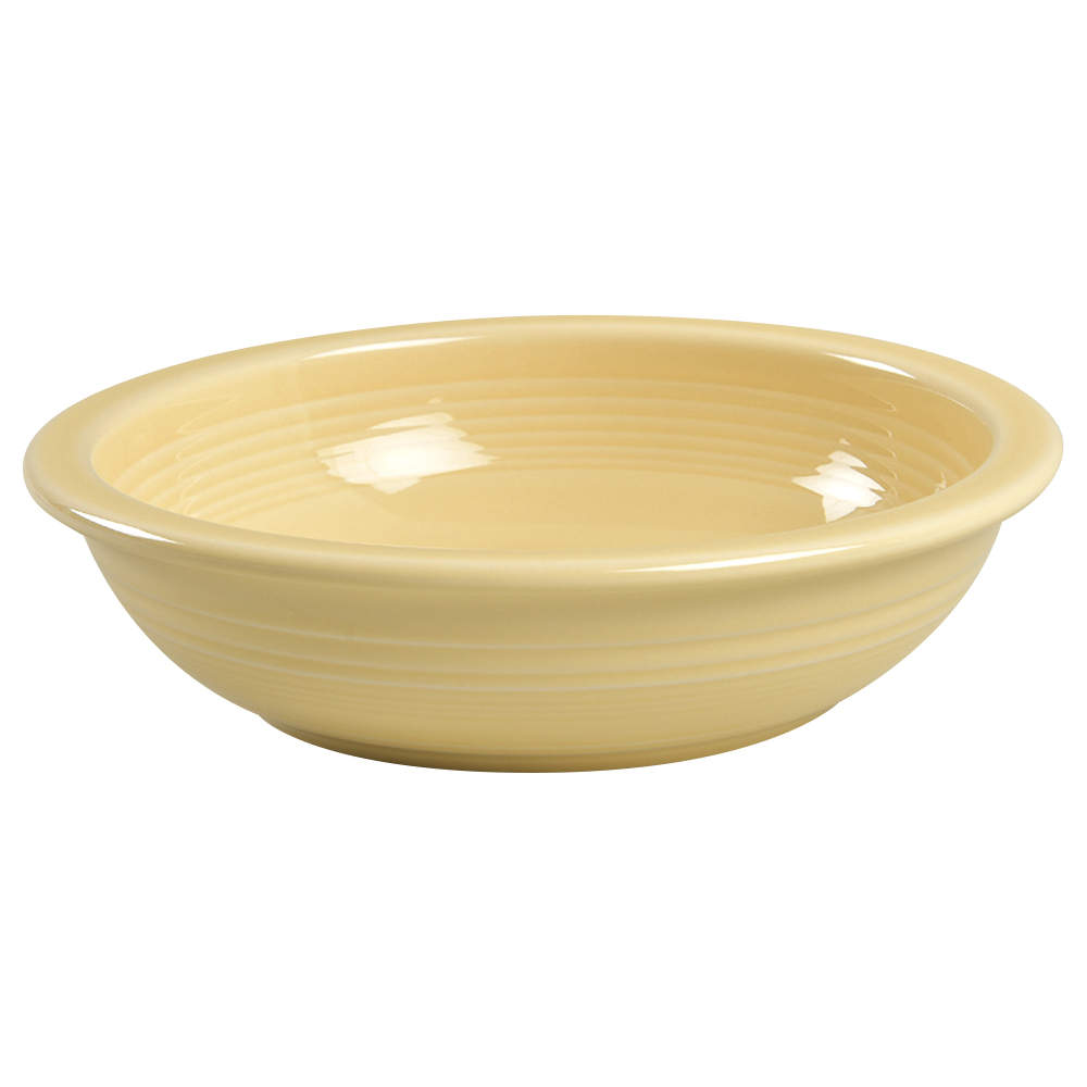 Fiesta Ivory (Intro 2008) 8" Individual Pasta Bowl by Homer Laughlin -1