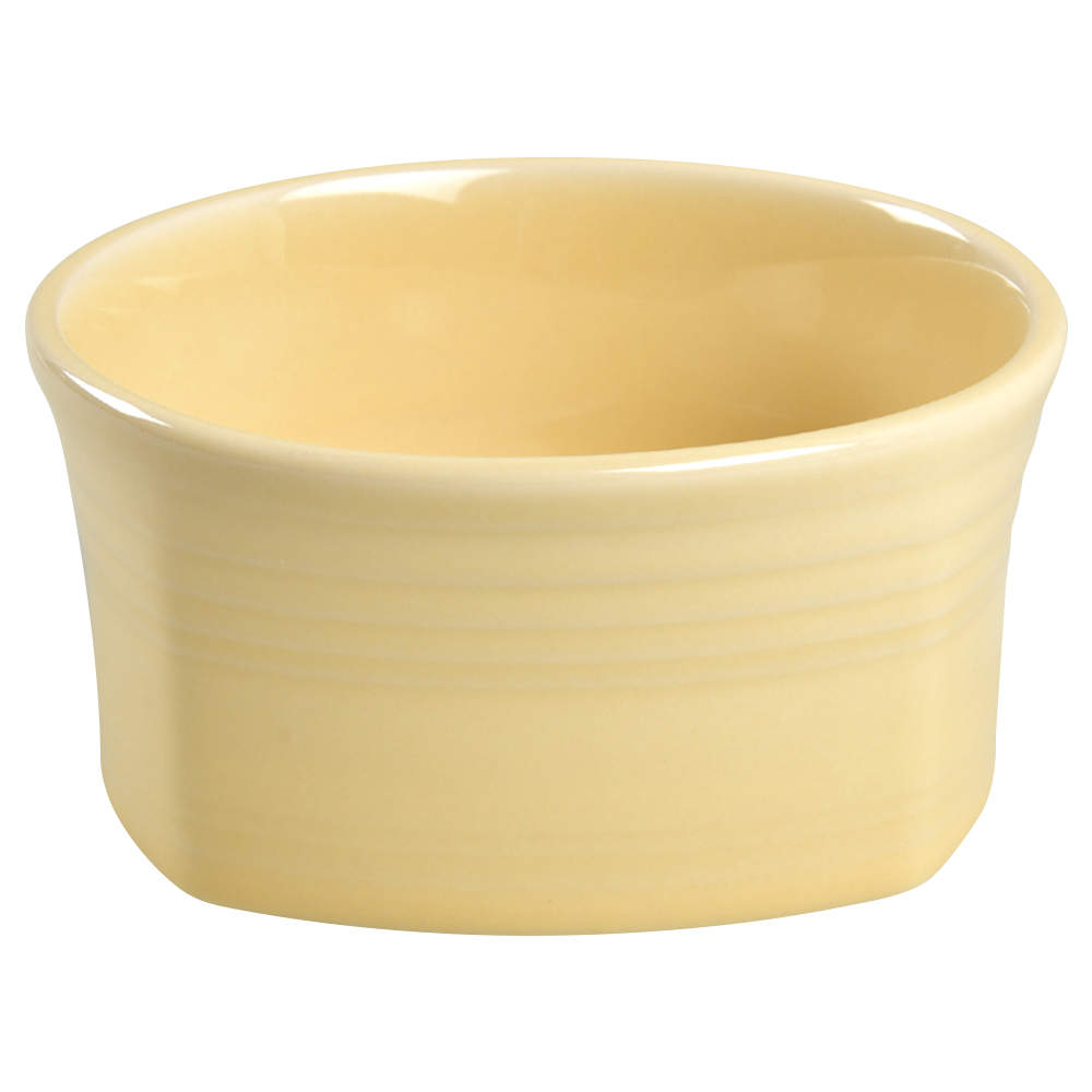 Fiesta Ivory (Intro 2008) Square Soup/Cereal Bowl by Homer Laughlin -1