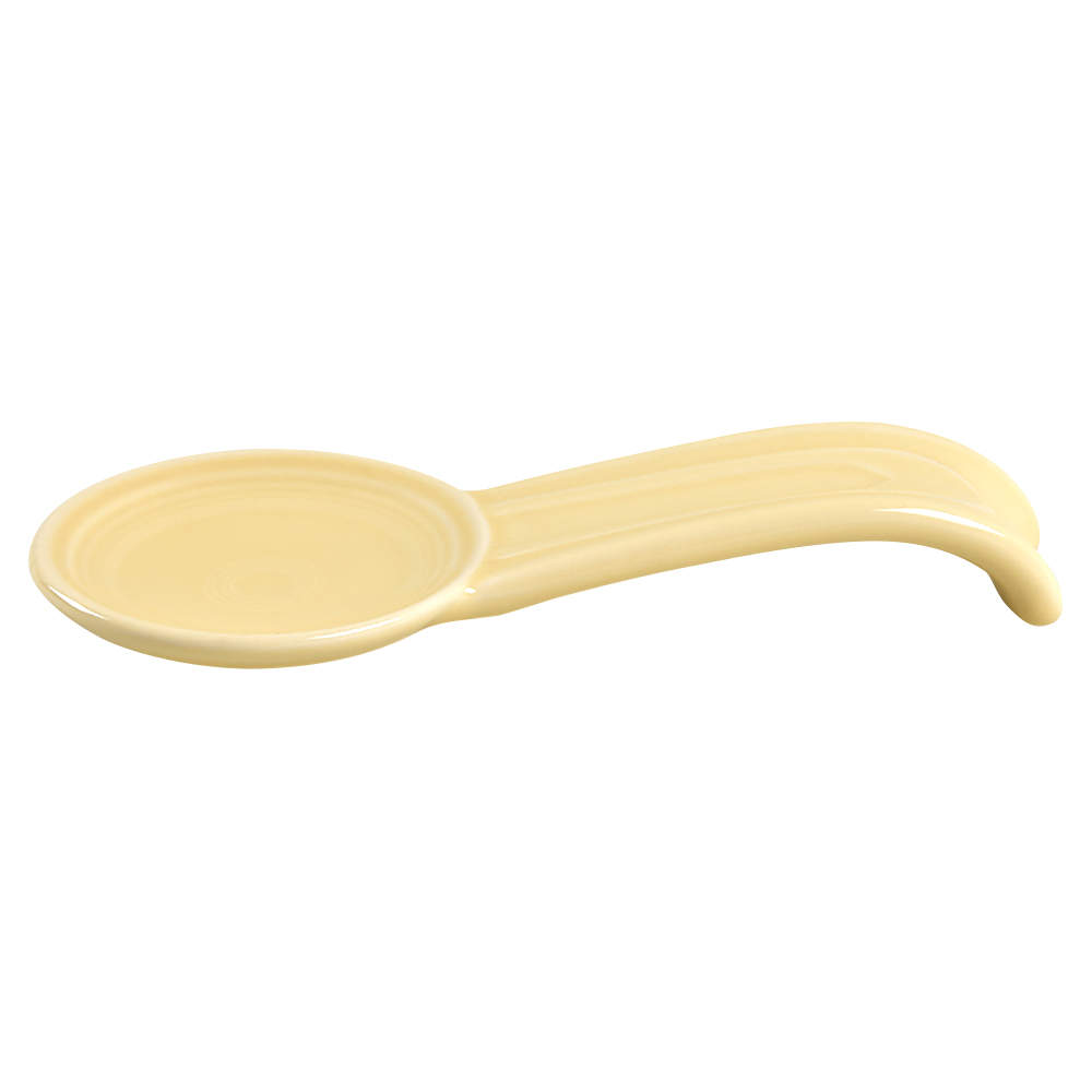 Fiesta Ivory (Intro 2008) Spoon Rest/Holder (Holds 1 Spoon) by Homer Laughlin -1