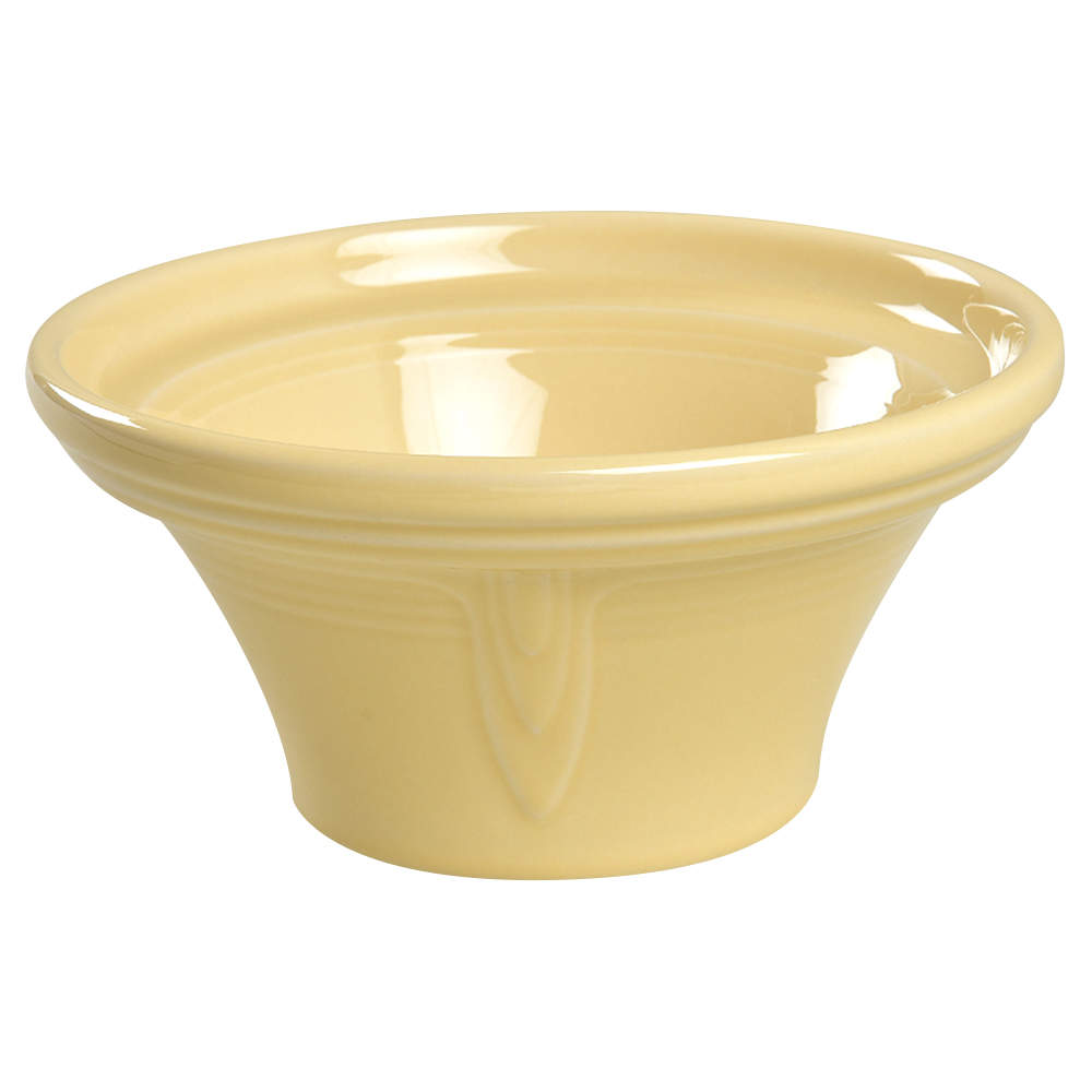 Fiesta Ivory (Intro 2008) Hostess Bowl by Homer Laughlin -1