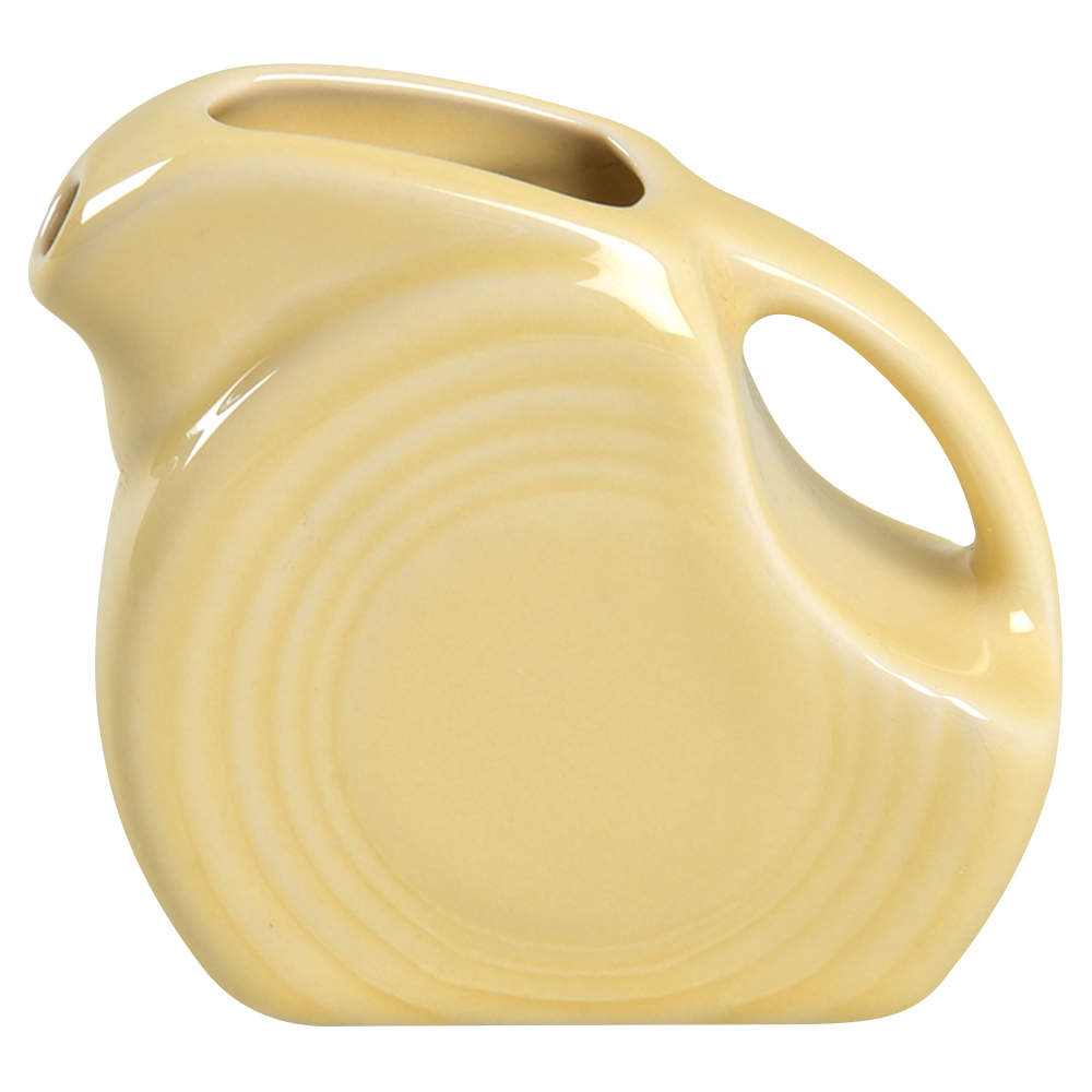 Fiesta Ivory (Intro 2008) 4 Oz Pitcher by Homer Laughlin -1