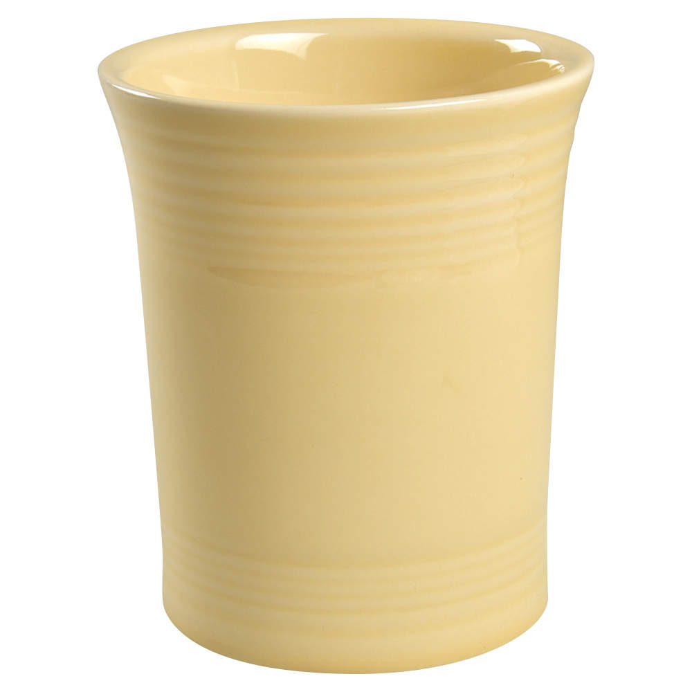 Fiesta Ivory (Intro 2008) Utensil Holder by Homer Laughlin -1