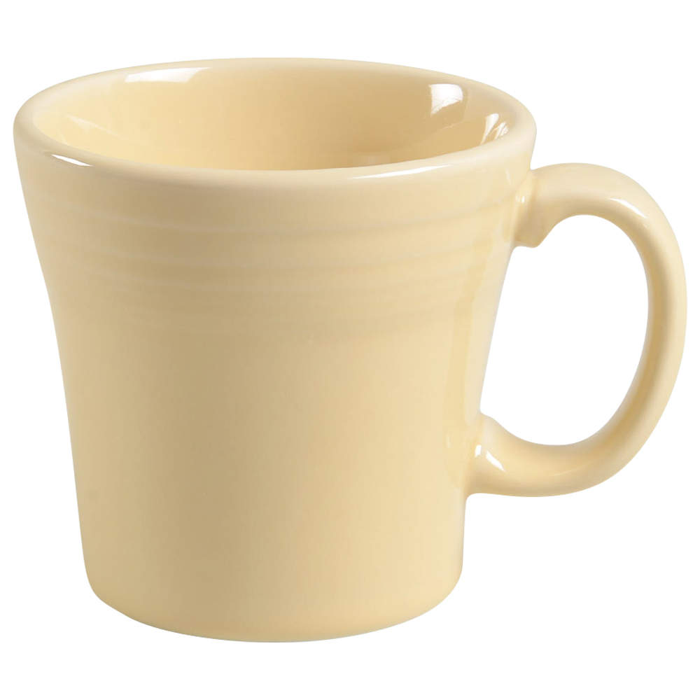 Fiesta Ivory (Intro 2008) Tapered Mug by Homer Laughlin -1