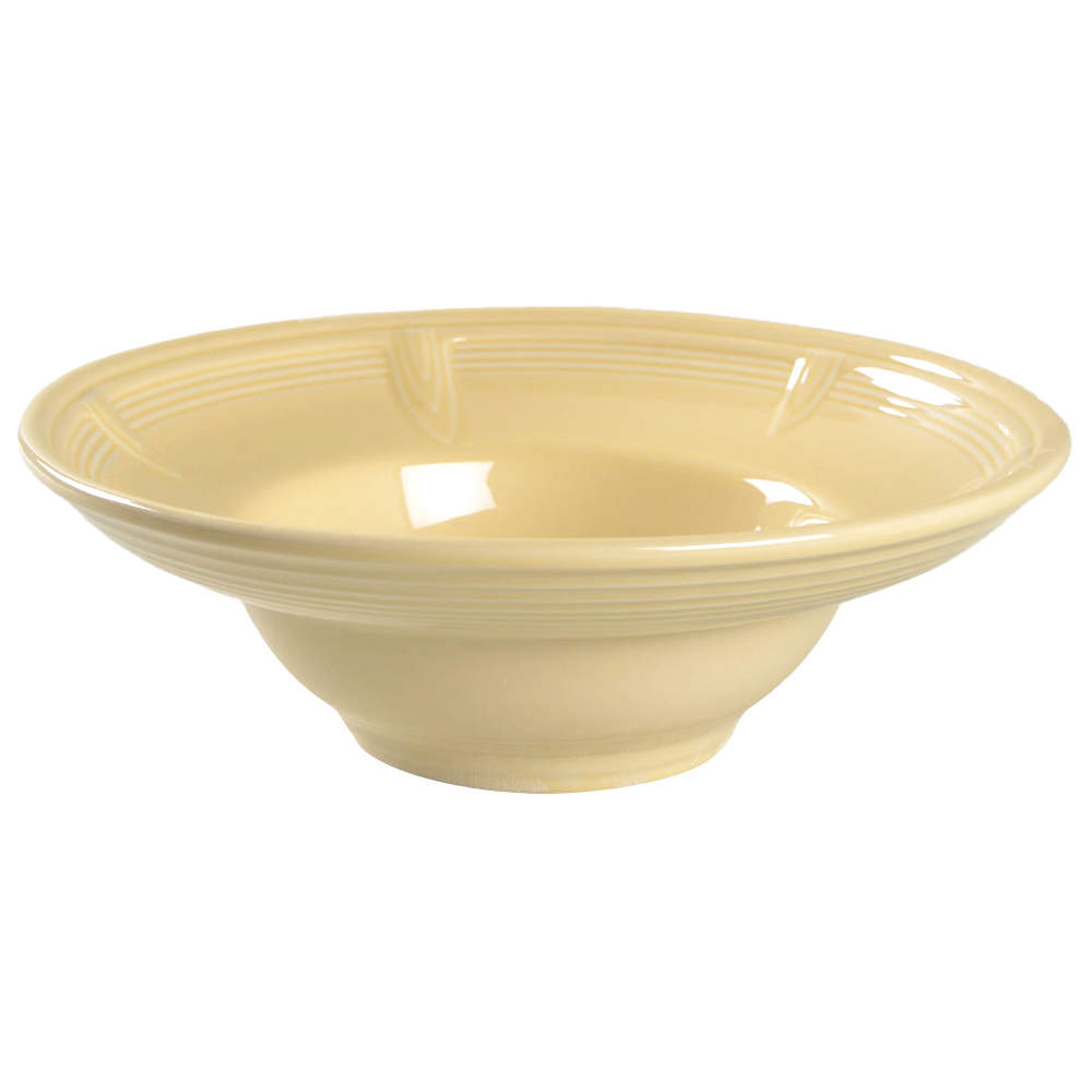 Fiesta Ivory (Intro 2008) Signature Bowl by Homer Laughlin -1