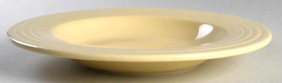 Fiesta Ivory (Intro 2008) 12" Individual Pasta Bowl by Homer Laughlin -1
