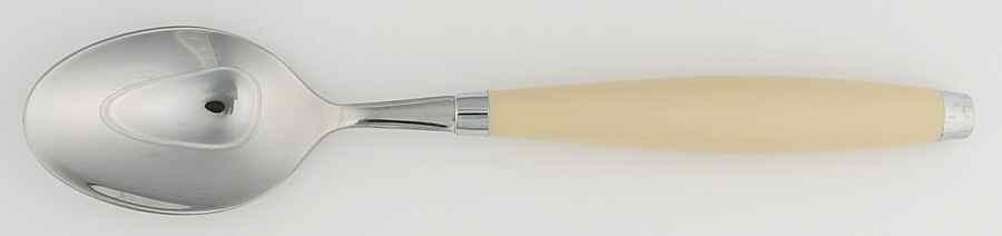 Fiesta Ivory (Intro 2008) Oval Place Soup Spoon by Homer Laughlin -1