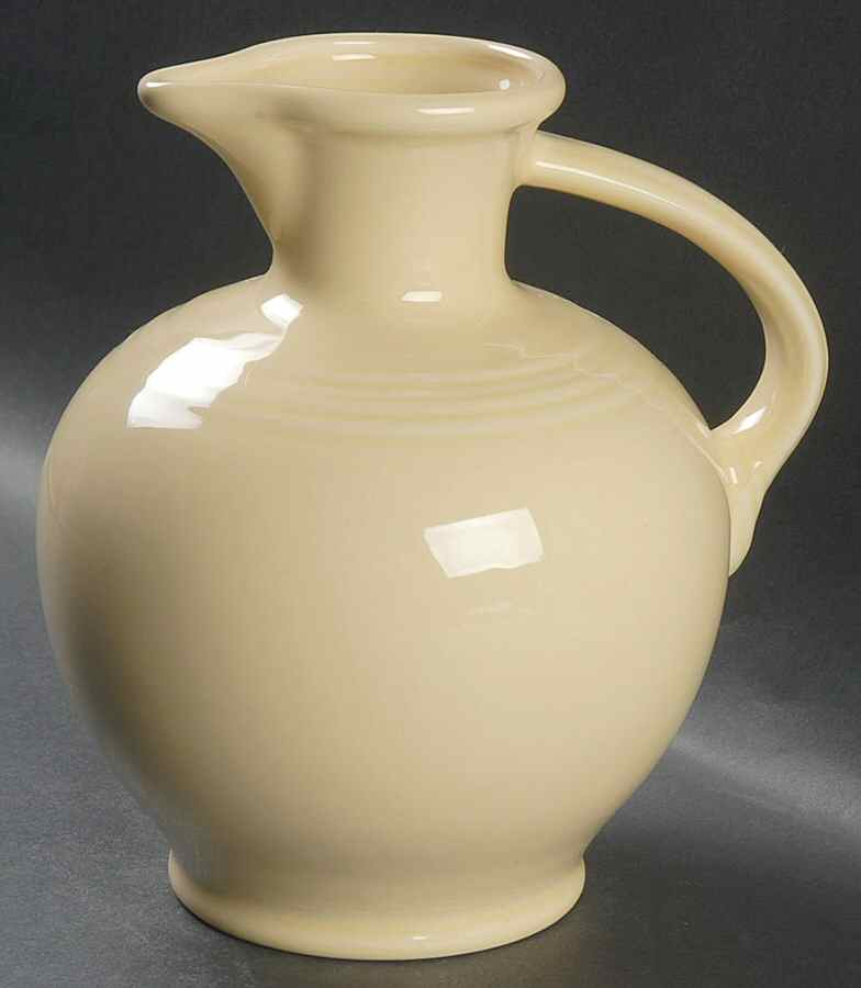 Fiesta Ivory (Intro 2008) Open Carafe by Homer Laughlin -1