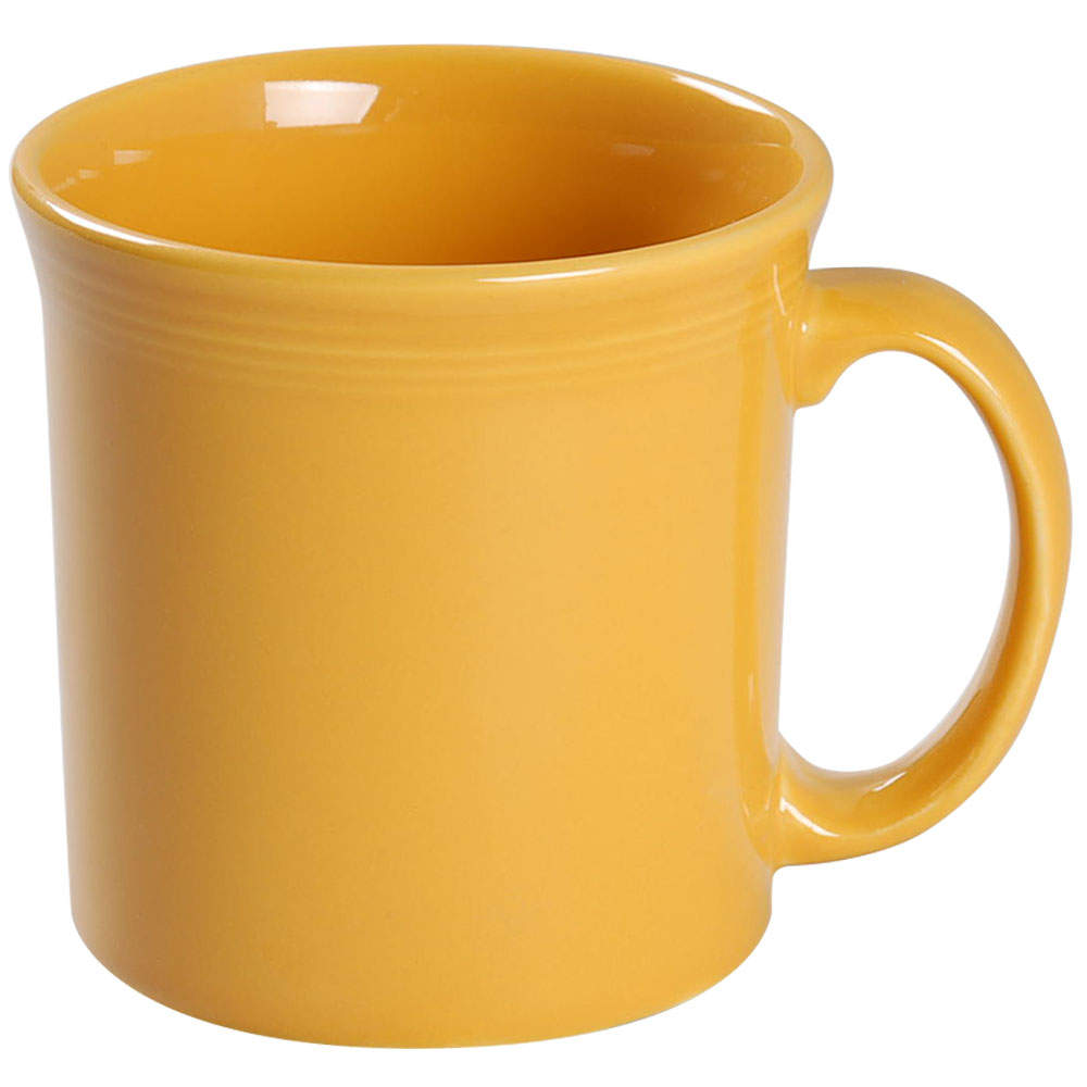 Fiesta Marigold (Intro 2008, 75th Anniversary) 12 Oz Java Mug by Homer Laughlin -1
