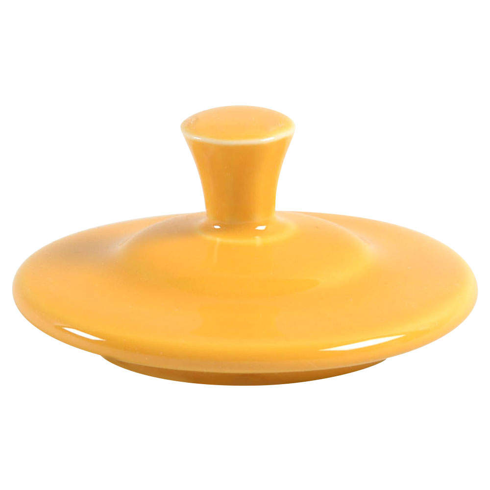 Fiesta Marigold (Intro 2008, 75th Anniversary) Lid for Sugar Bowl by Homer Laughlin -1