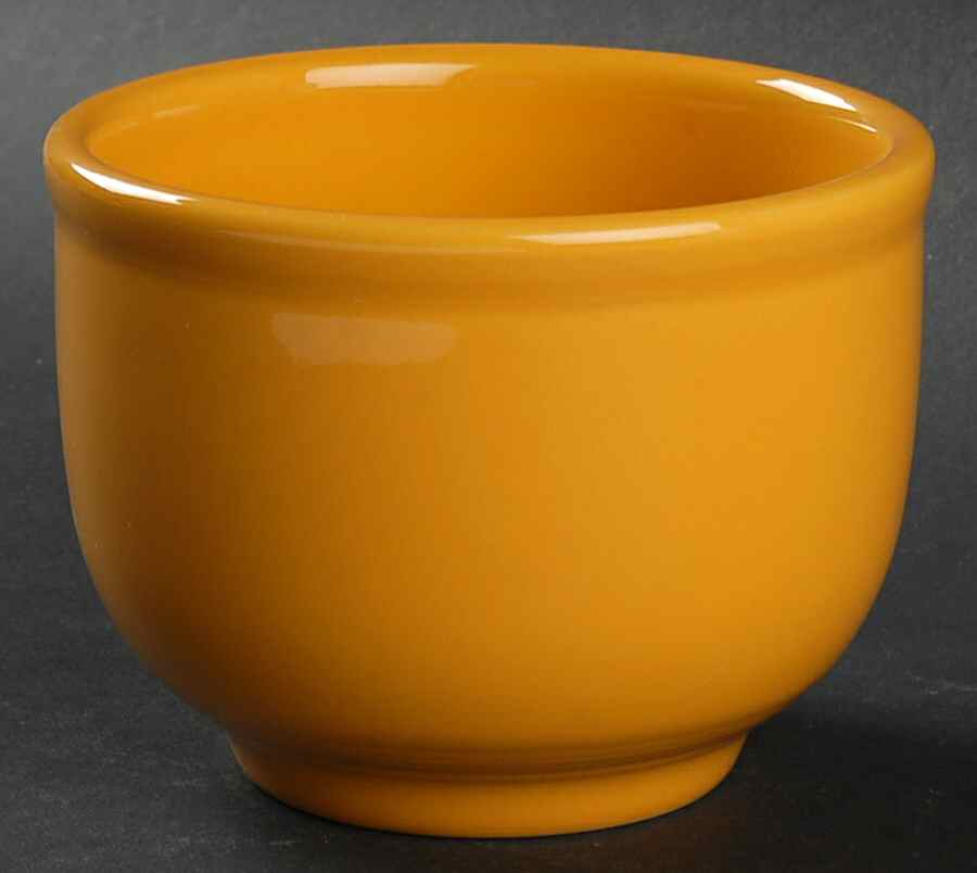 Fiesta Marigold (Intro 2008, 75th Anniversary) Chili Bowl by Homer Laughlin -1