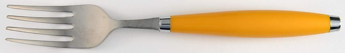 Fiesta Marigold (Intro 2008, 75th Anniversary) Individual Salad Fork by Homer Laughlin -1