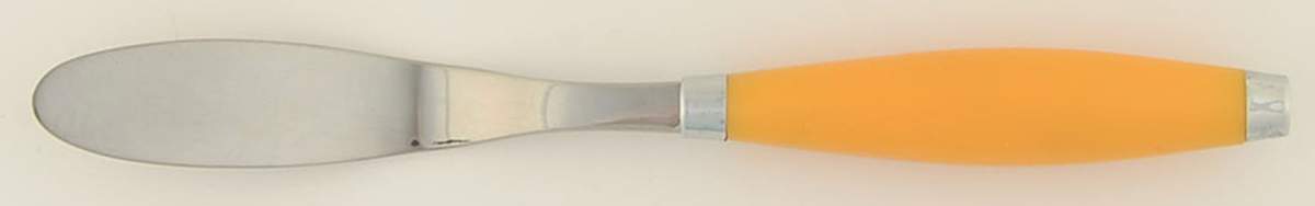 Fiesta Marigold (Intro 2008, 75th Anniversary) Hollow Handle Master Butter Knife by Homer Laughlin -1