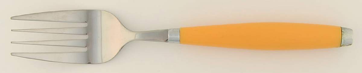 Fiesta Marigold (Intro 2008, 75th Anniversary) Cold Meat Fork by Homer Laughlin -1