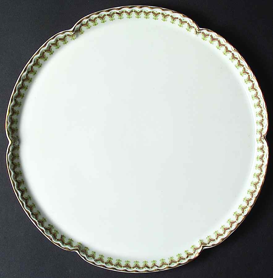 Schleiger 288-3 Round Torte Plate by Haviland-1
