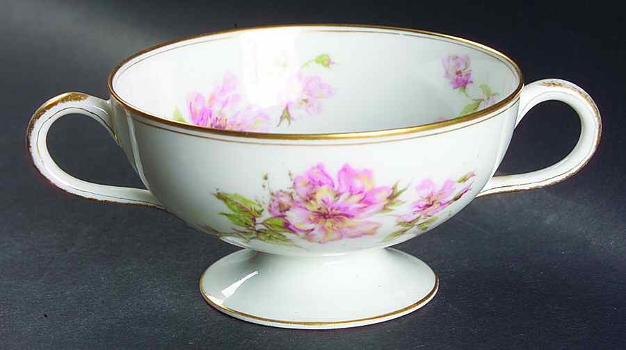 Schleiger 59-4 Footed Bouillon Cup by Haviland-1