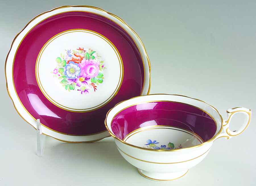 983-1 Footed Cup & Saucer Set by Hammersley-1