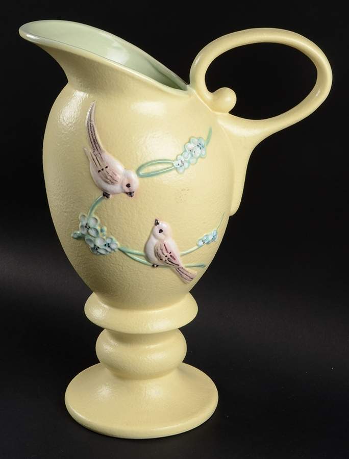 Serenade Yellow (Matte Gloss) Ewe13" Ewer by Hull-1