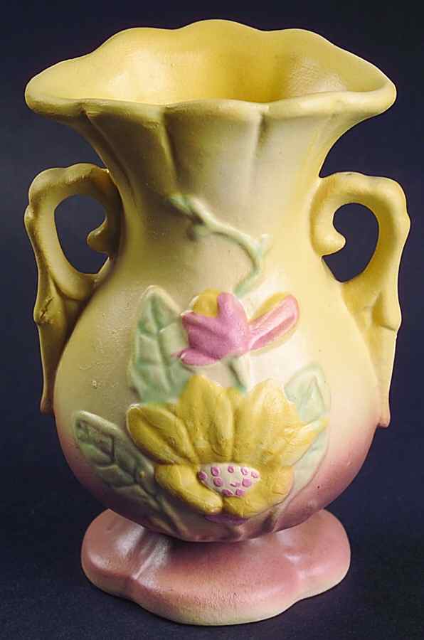 Magnolia (Matte) 4" Vase by Hull-1