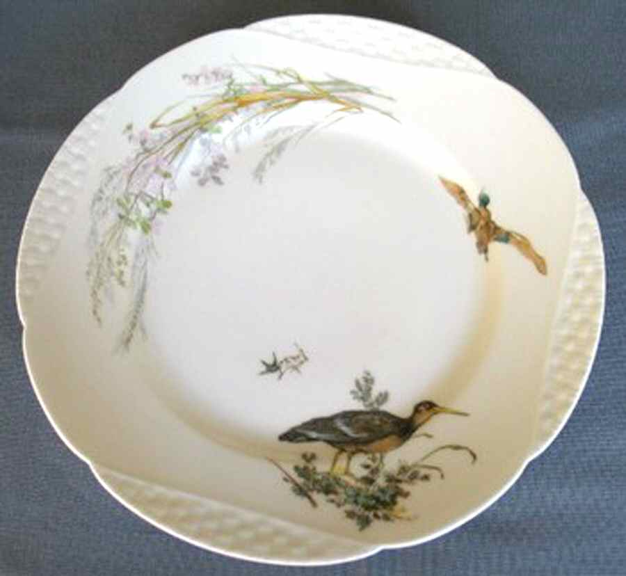 Meadow Visitors (Blank 211) Luncheon Plate by Haviland-1